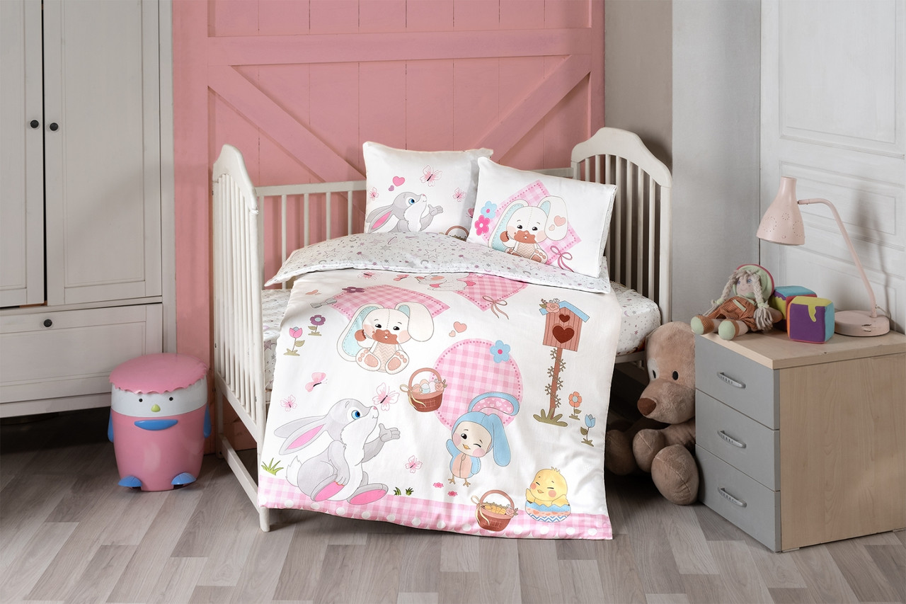 Постільна білизна для новонароджених First Choice Baby Digital Satin 100х150 см. Wenny