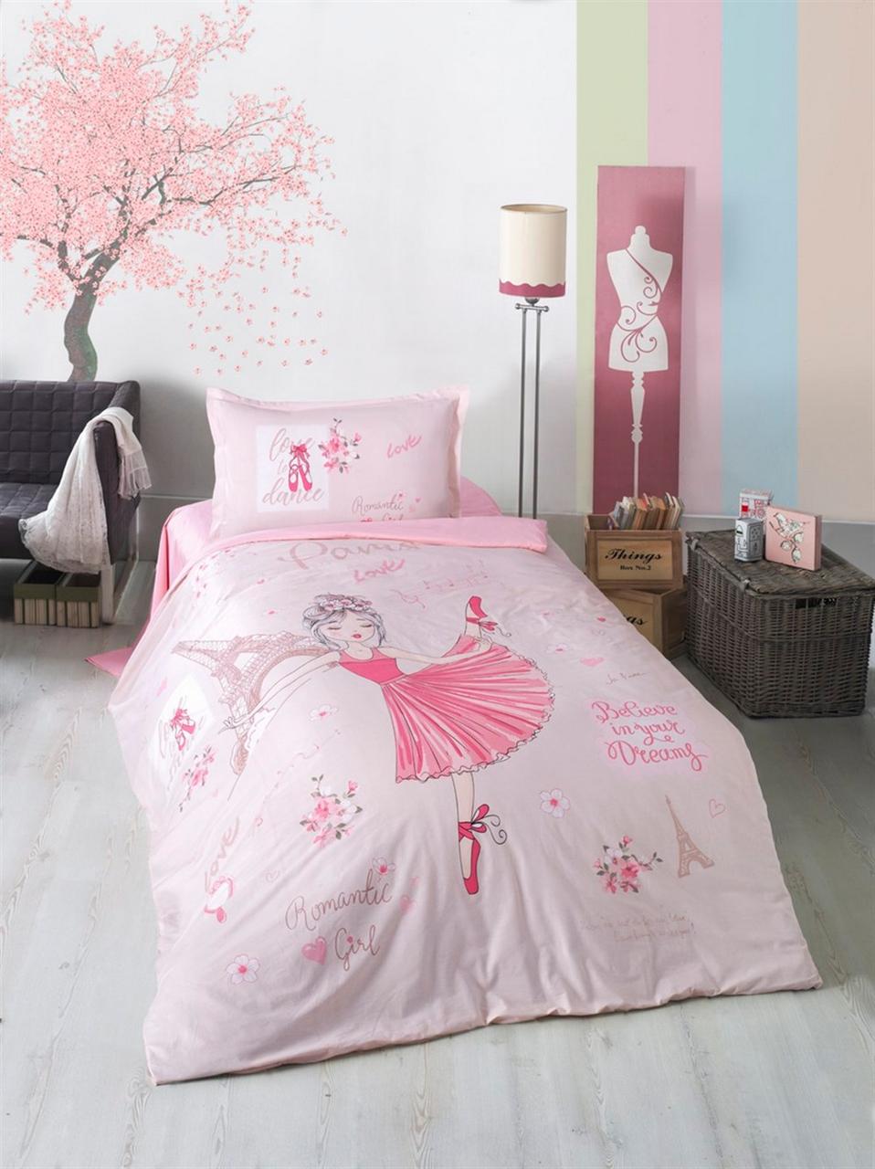 Постільна білизна Сlasy Ranforce 160х220 Romantic Girl