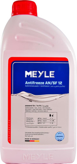 Meyle AN/SF G12 червоний, 1,5 л (0140169300) концентрат антифризу, фото 1