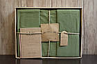 Постільна білизна Limasso Stonewashed Ranforse 200 х 220 см Capulet Olive, фото 2