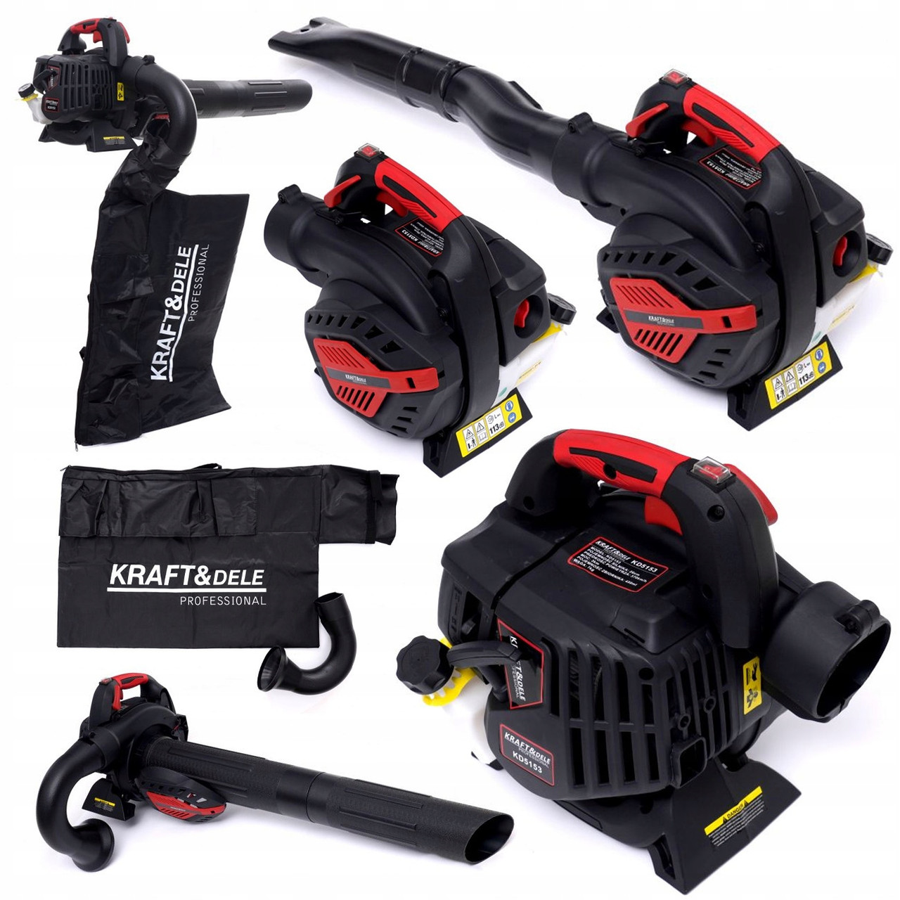 Садовий пилосос Kraft & Dele KD5153 потужністю 3 к.с., фото 1