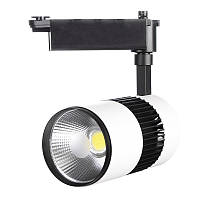 Світильник трековий поворотний LED 404/20W CW COB WH/BK L2