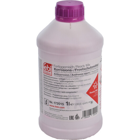 Готовий антифриз Febi G13 фіолетовий -35 °C, фото 1