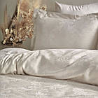 Постільна білизна Limasso Jacquard Ranforse 200 х 220 см Hoten Cream, фото 5