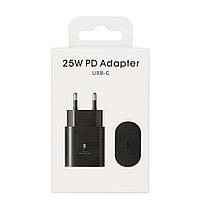 Зарядний пристрій Super Fast Charging (25W) USB Type-C чорний