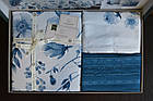 Постільна білизна La Romano Premium Satin 200×220 Madena Blue, фото 6