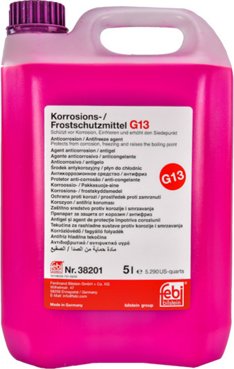 Febi G13 фіолетовий, 5 л (38201) концентрат антифризу, фото 1