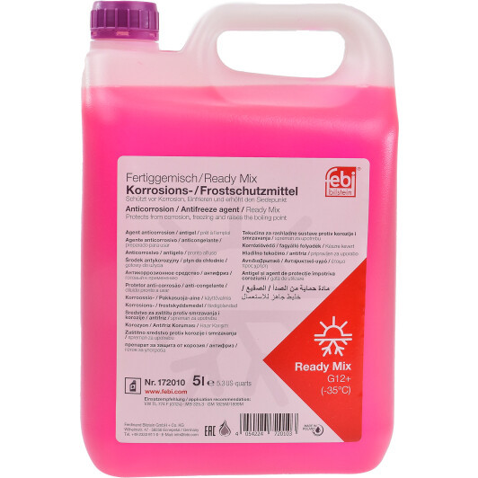 Готовий антифриз Febi G12+ фіолетовий -35 °C, фото 1