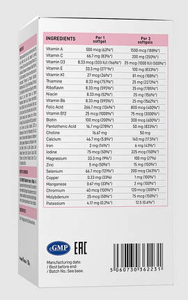 Вітаміни для жінок VP Lab Ultra Women's 90 softgels, фото 2