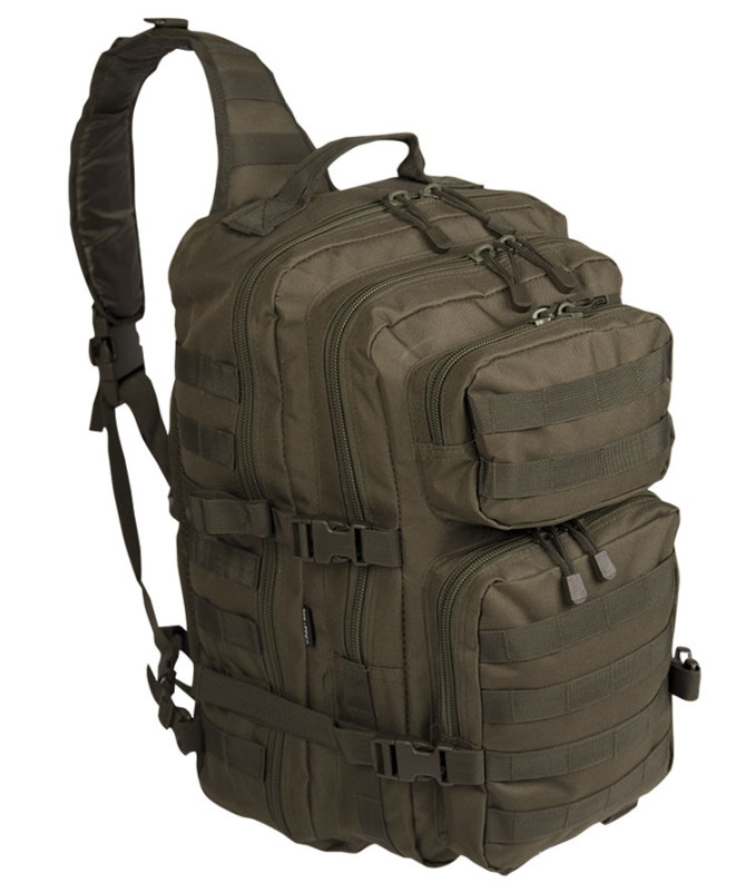 Рюкзак на одне плече Mil-Tec One Strap Assault Pack 29 л Olive 14059201, фото 1