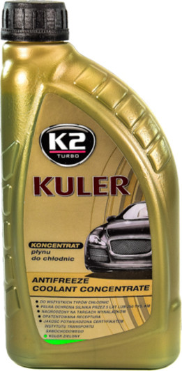 Концентрат антифризу K2 Kuler зелений, 1 л (t211z), фото 1