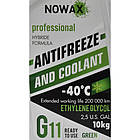 Nowax G11 зеленый -40°C, 10 л (NX10003) готовий антифриз, фото 3
