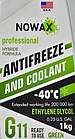 Готовий антифриз Nowax G11 зелений 1 л,-40 °C, фото 2