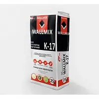 Клей для плитки еластичний Wallmix K17, 25 кг.