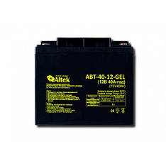 Акумулятор для безперебійника (ІБП) ALTEK ABT-40-12-GEL, фото 2