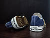 Converse All Star Navy/White конверси СИНІ чоловічі унісекс, фото 7