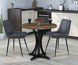 Стіл круглий обідній Ральф d70 см ТМ Loft Design, фото 3