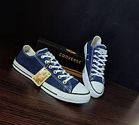 Converse All Star Navy/White конверсы СИНИЕ мужские унисекс EUR 44 - (28.5 cm)