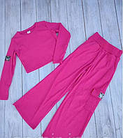 Костюм дитячий спортивний Мустанг малиновий на 9-13 років