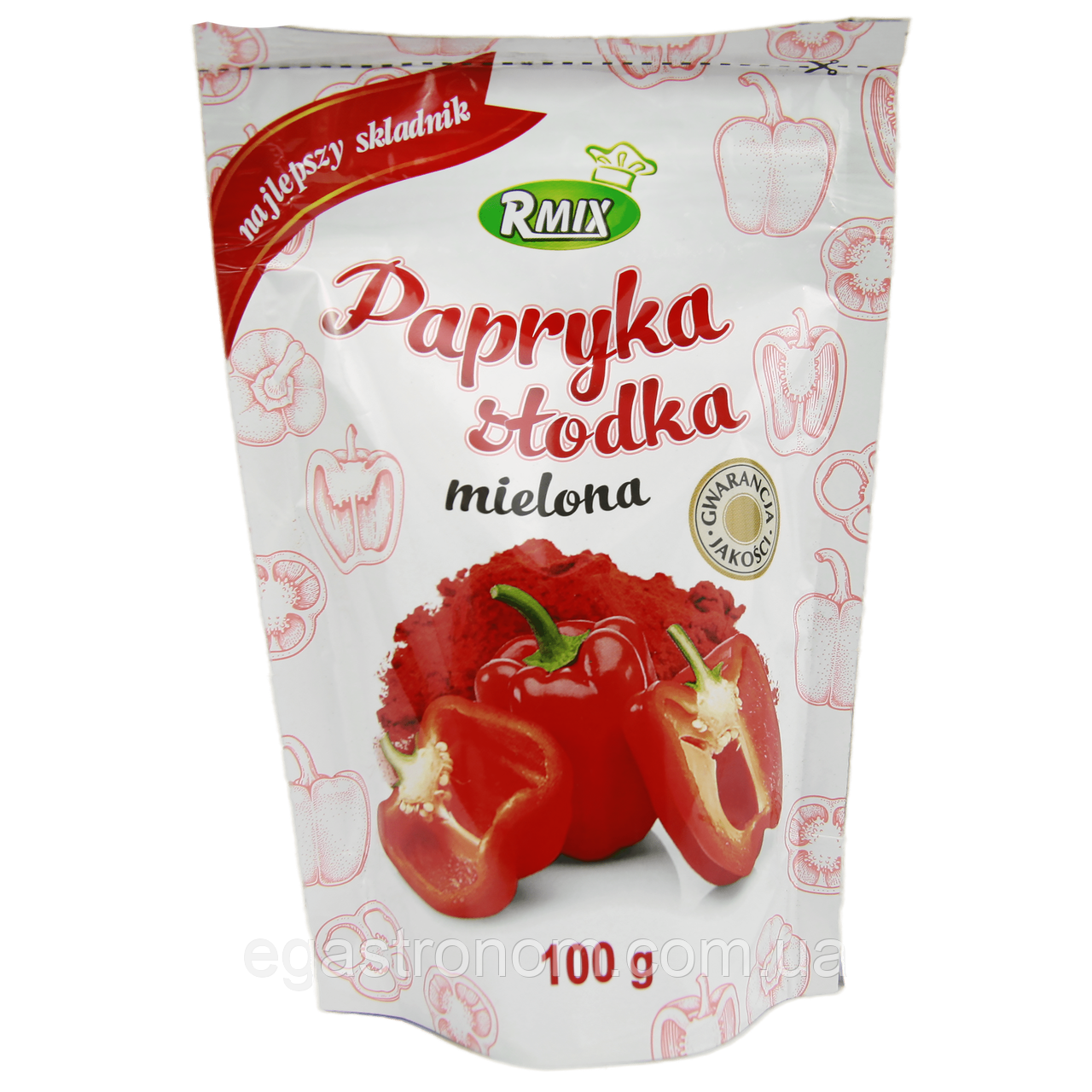 Приправа паприка солодка мелена Рмікс Rmix 100g 30шт/ящ (Код: 00-00014848)