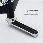 Душова система 3 в 1 з тропічним душем і змішувачем F2457 чорна хром, фото 3