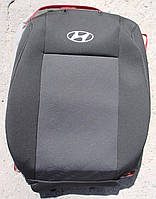 Автомобильные чехлы авточехлы салона на сиденья VIP Hyundai HD78 2+1 черные 15- Хендай ХД78 3