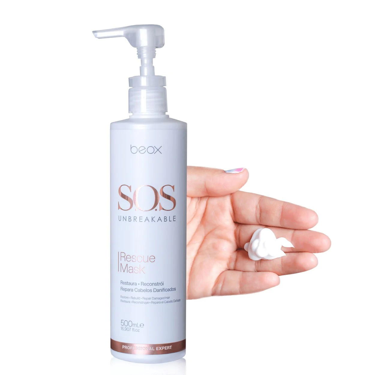 Холодний ботекс каутеризація для волосся Beox Sos Unbreakable, 500 мл, фото 1