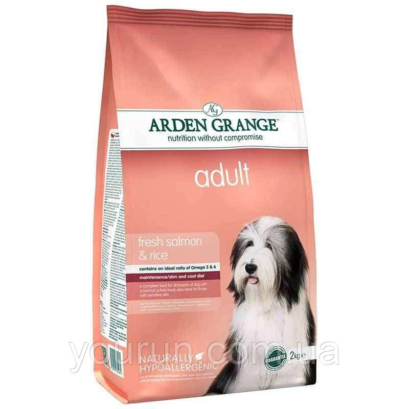 Arden Grange Adult Salmon and Rice Корм для дорослих собак з лососем і рисом 2 кг