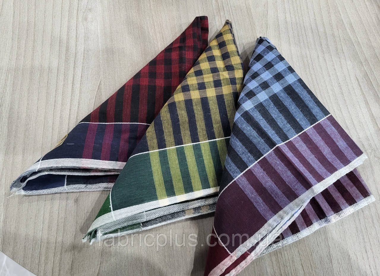 Чоловіча носова хустка 40*40 см 100% cotton