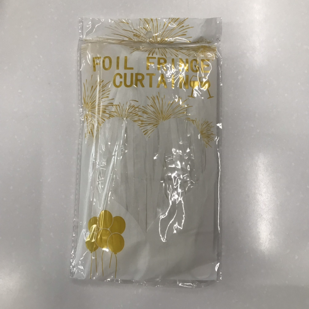 Шторка декор 1*2 метри, світло-білий колір для фотозони на свято, фото 1