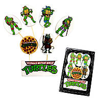 Набір топерів з мастики Черепашки Нінзя