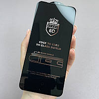 Защитное стекло для Xiaomi Redmi Note 9T 5д противоударное на весь экран на сяоми редми нот 9т черное