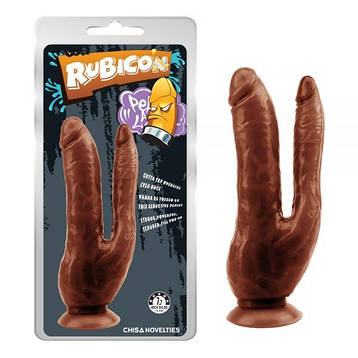 Подвійний фалоїмітатор Dark Magic Dual Penis | Limon, фото 2