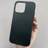 Чохол для Apple iPhone 14 Pro Max матовий однотонний чохол на телефон айфон 14 про макс чорний TPB