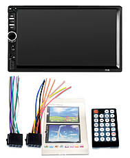 Автомагнітола 2Din 7018G 7010B Екран 7 дюймів сенсорний USB, SD, FM, Bluetooth, фото 5