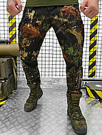 Тактические штаны армейские маскировочные саржа Брюки военные камуфляж лес