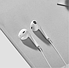 Дротові навушники гарнітура Hoco Crystal joy 3.5 mm 1.2 м White (M101), фото 8