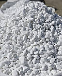 Галька мармурова біла "Тасос" Греція  (ціна за 1 кг від 1 тони), фото 3