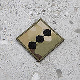 Погон НАТО старший лейтенант мультикам 5.0 х 5.0, фото 3