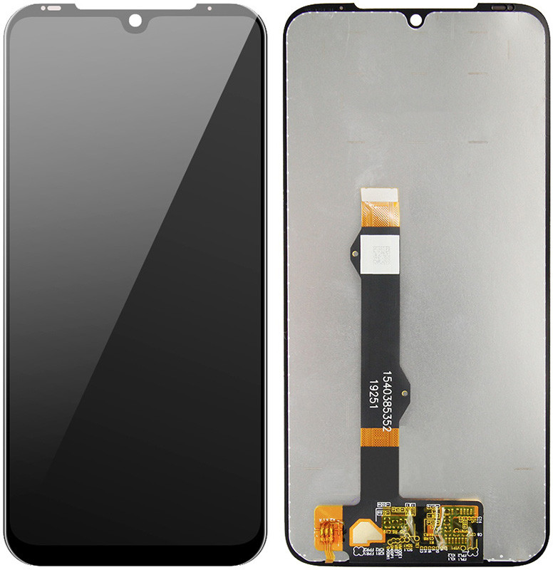 Дисплей + сенсор для Motorola G8 Plus (PAGE0015RS) Black