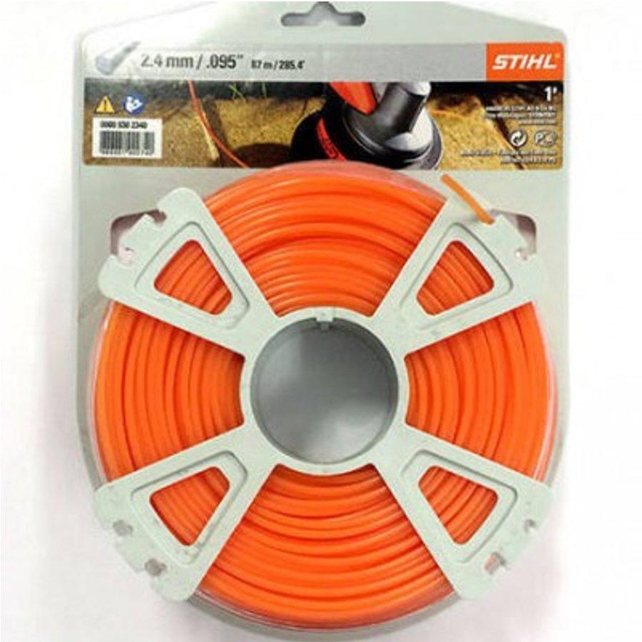 Косильна струна Stihl Ø 2,4 мм x 83 м кругла тиха (00009302421)