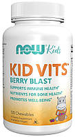 Вітаміни для дітей Now Foods, Kid Vits, Berry Blast, 120 жувальних таблеток