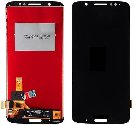 Дисплей + сенсор Motorola Moto G6 Plus (XT1926) Black - p/n: 1540357862, фото 1