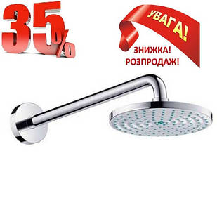 Верхній тропічний душ 18 см Hansgrohe Raindance Air 27476000 хром