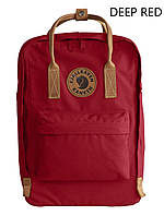 Рюкзак Fjallraven Kanken No.2 Laptop 15 Deep Red (1004-23569.325)