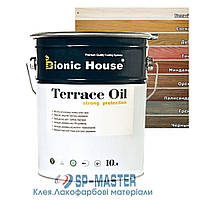 Терасна олія "TERRACE OIL" (10л) для дерева, для тераси Bionic House (Біонік Хаус)