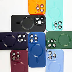 Чохол протиударний Frame MagSafe Color Apple iPhone 14 Pro Forest Green (темно-зелений)