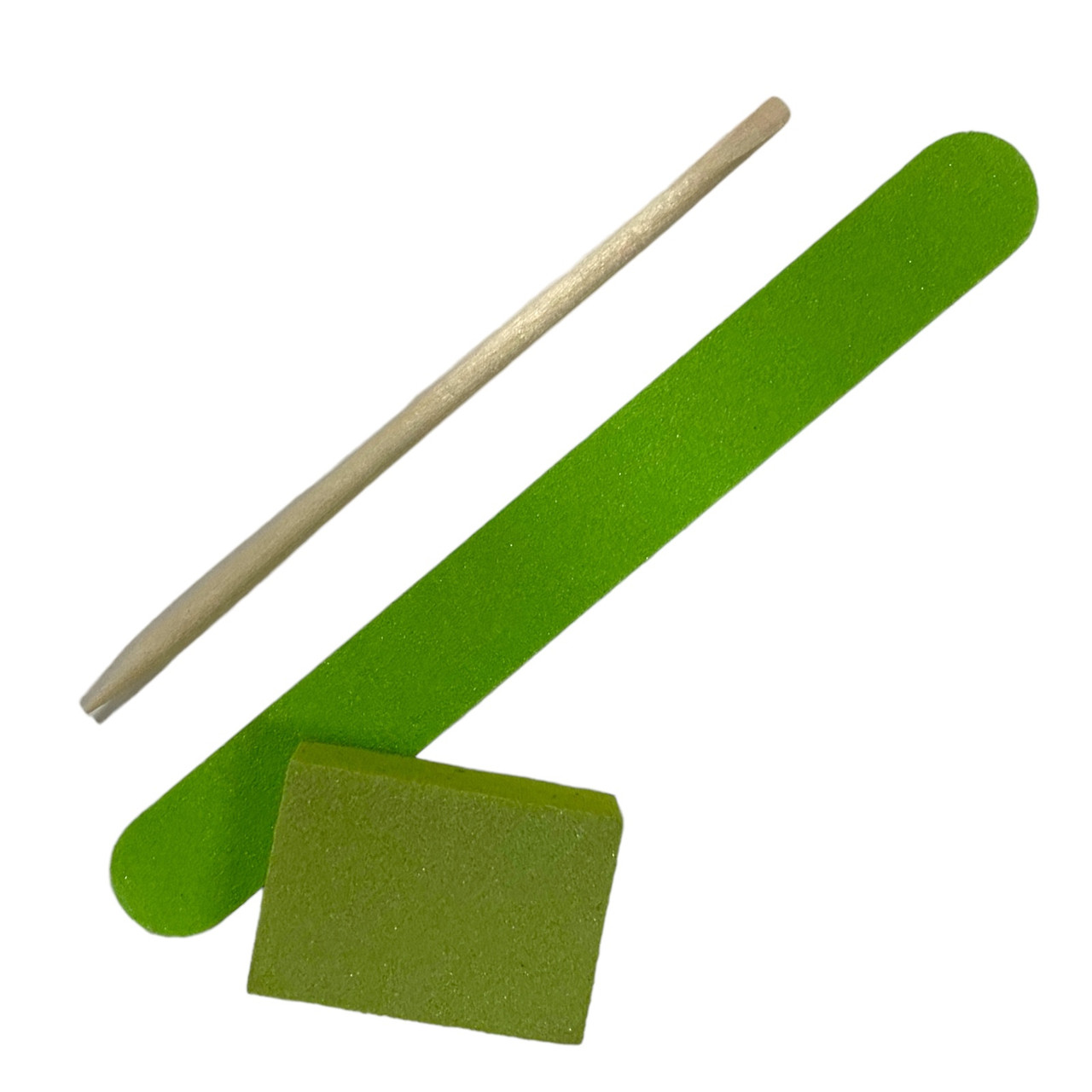 Набір одноразовий індивідуальний для манікюру 120\120 Kodi Professional зелений