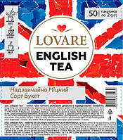 Чай Lovare English tea Английский чай 50*2г черный (9) (2416)