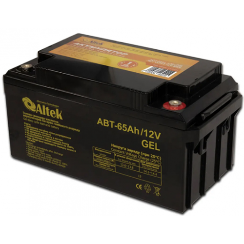 Акумулятор гелевий ALTEK ABT-65-12-GEL